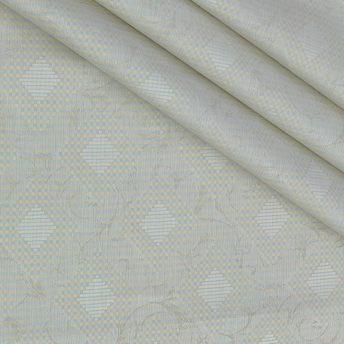 Shirt Fabric Soktas Finest 80s Giza Cotton Jacquard Colour Ash Brown